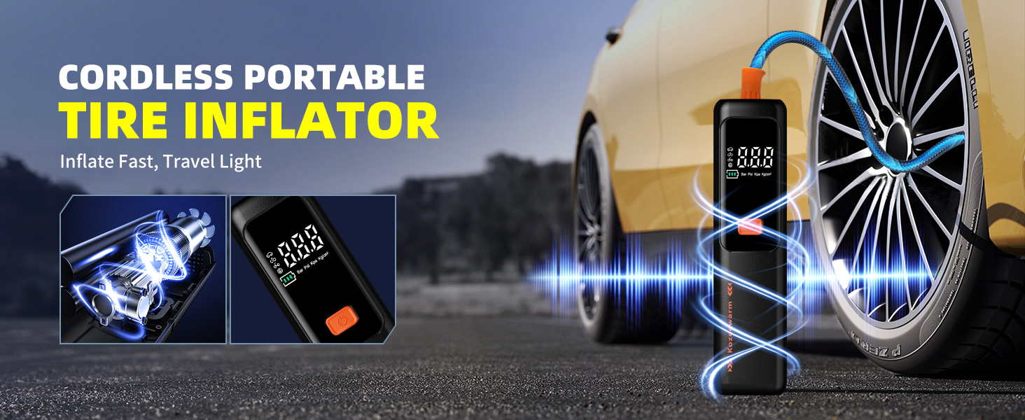 car tire pump inflator