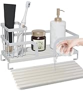 Uninol Bathroom Counter Organizer,Perfume Tray,Stone Drying Mat for Kitchen Counter,9.7" x 4.2"x ...
