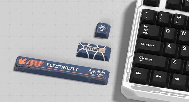 75% Wireless Keyboard with Knob Full Aluminum, VIA/QMK Custom Mechanical Keyboard