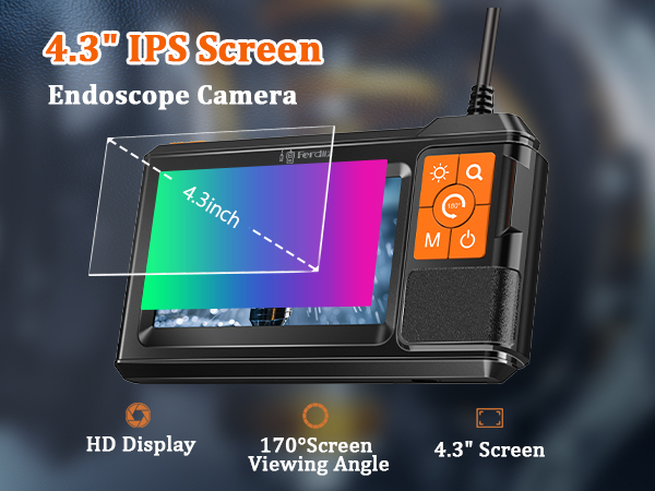 Endoscope Camera with Light