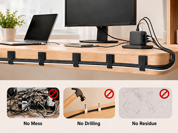 cord organizer for desk
