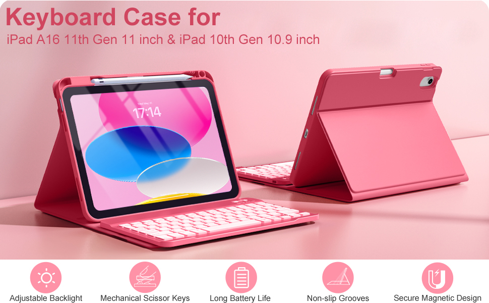 ipad 10th generation case with keyboard