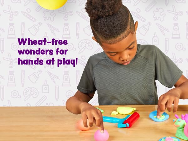 Colorations Wheat and Gluten Free Dough