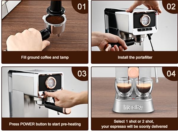 How to make a cup of espresso