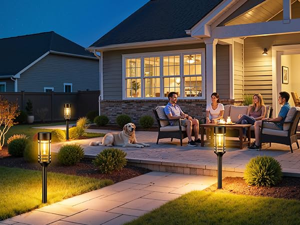 Solar Pathway Lights Outdoor