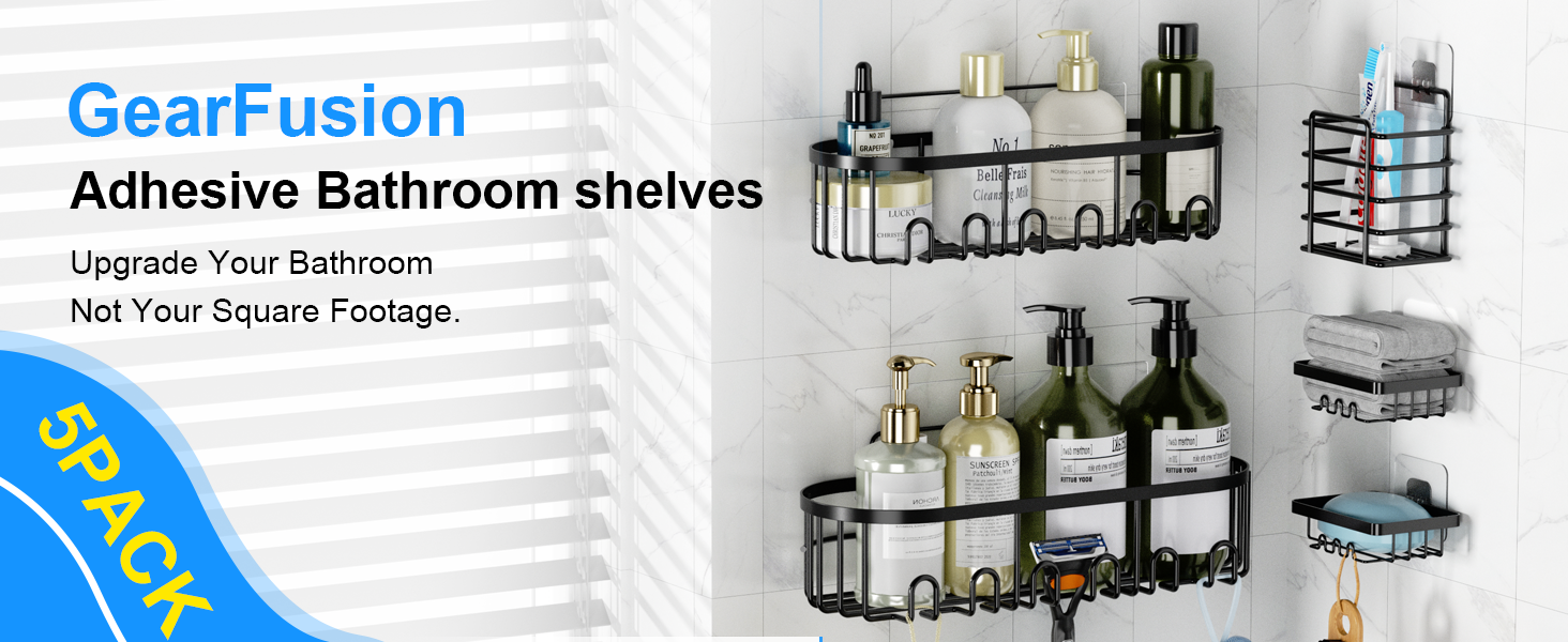 Adhesive Shower Caddy
