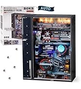 ROKR 3D Puzzles Building Toy Sets Marble Run Model Kits for Adults, 130pcs Brain Teaser STEM Kit ...