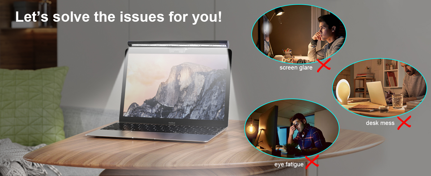 save desk space and protect eye health