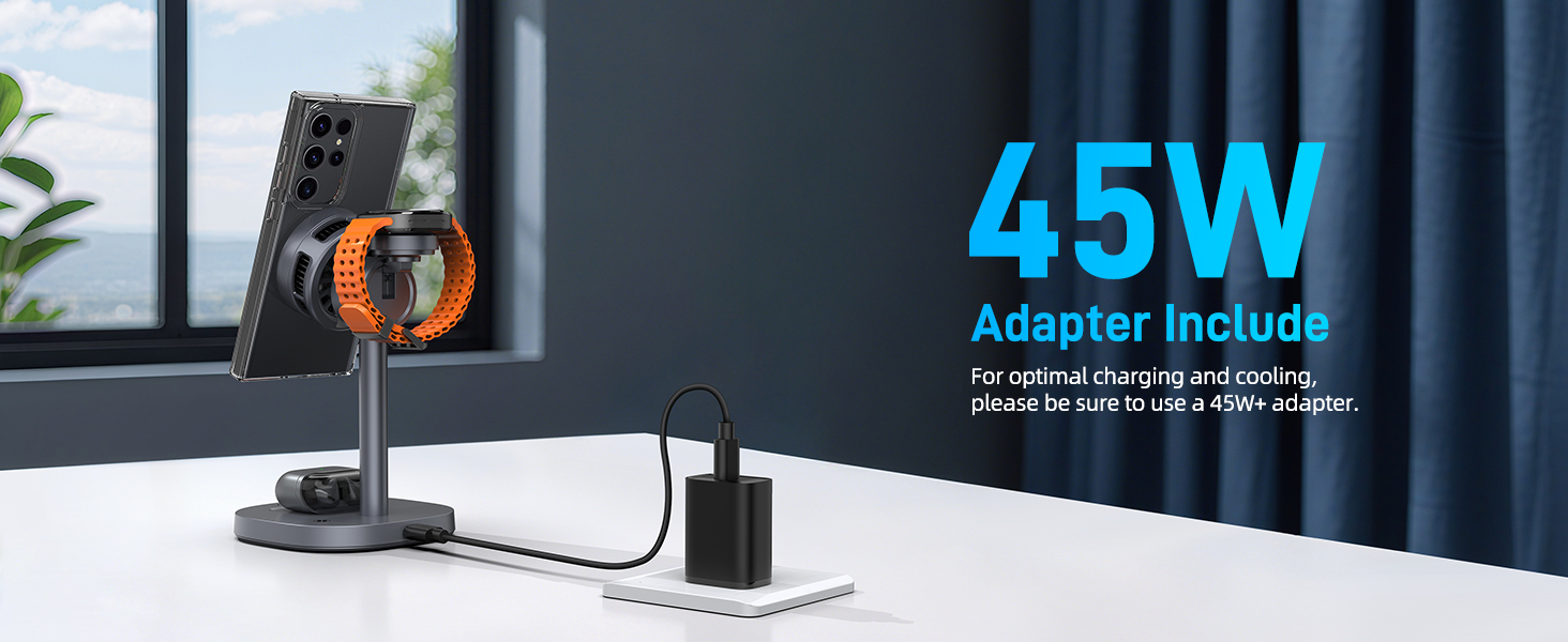 Adapter required =45W
