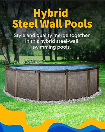 Hybrid Steel-Wall Pools