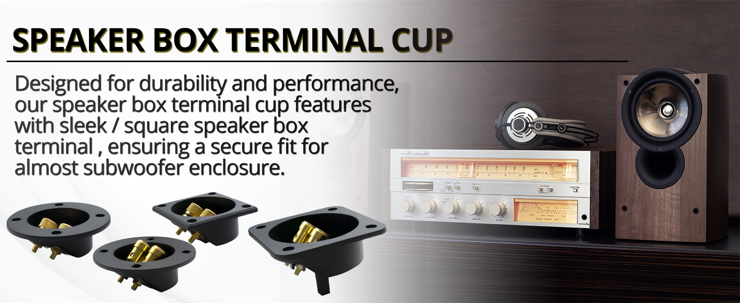 speaker box terminal