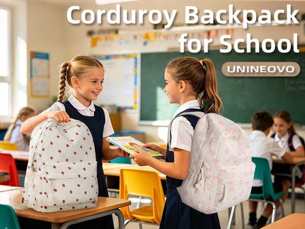 Corduroy Backpack