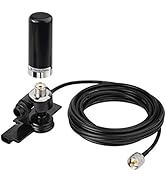 Bingfu Vehicle Ham Radio Mobile Radio Antenna VHF UHF 136-174MHz 400-470MHz Car Truck Amateur Rad...