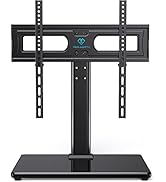 PERLESMITH Universal TV Stand Table Top TV Base for 32 to 60 inch LCD LED OLED 4K Flat Screen TVs...