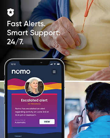 nomo care emergency elderly medical smart