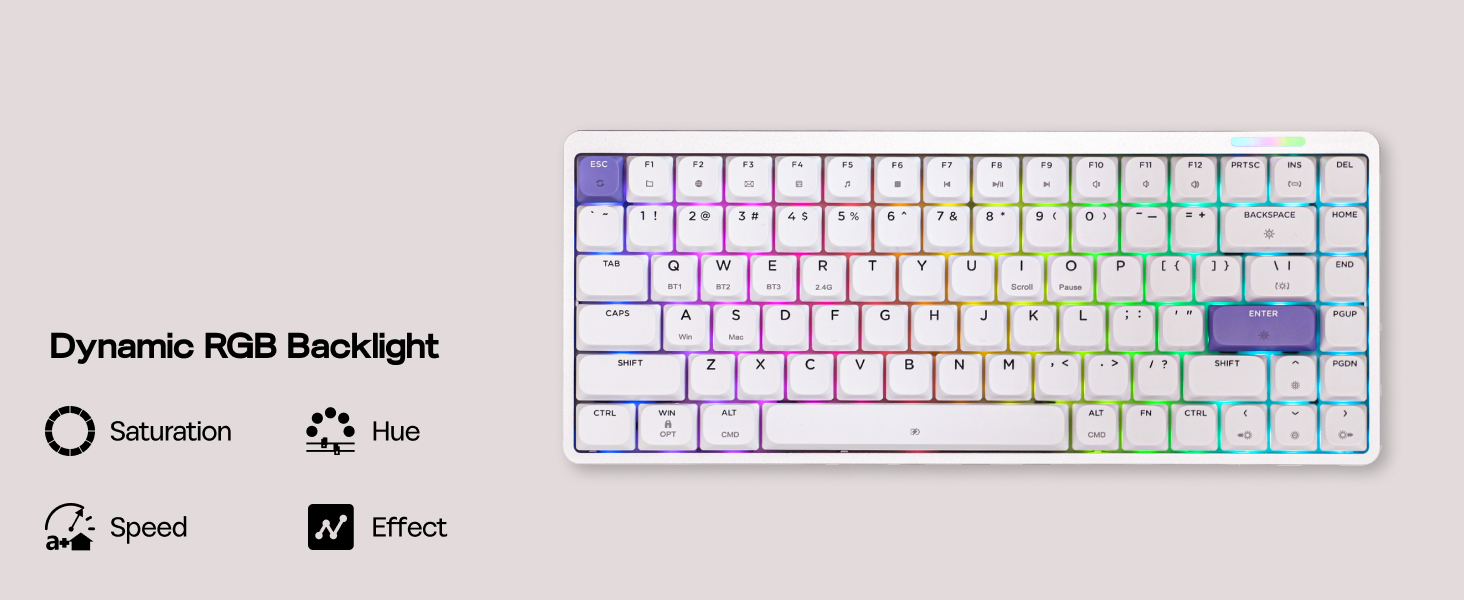 Luma84 Wireless Gaming Mechanical Keyboard