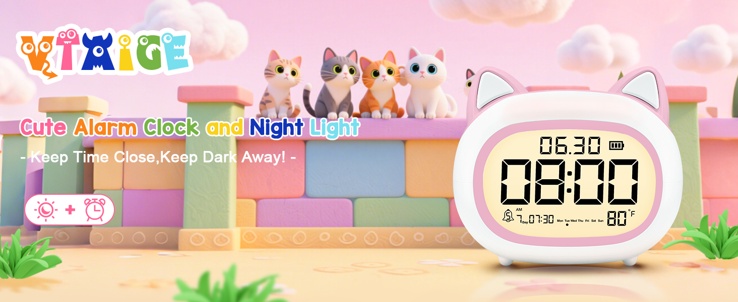 Digital Kids Alarm Clock