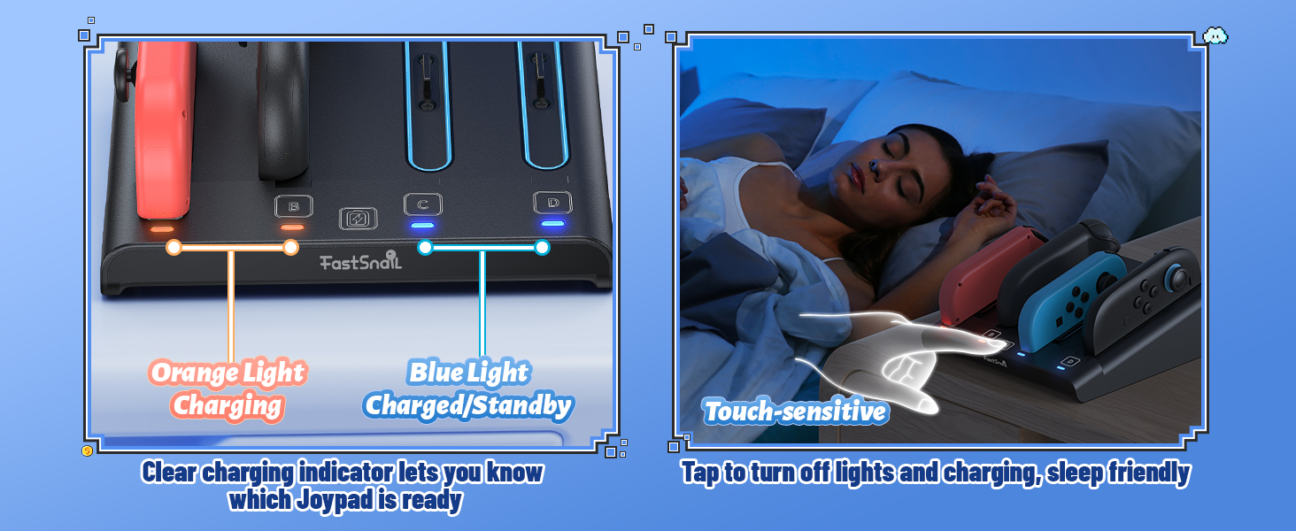switch 2 joycon charging dock