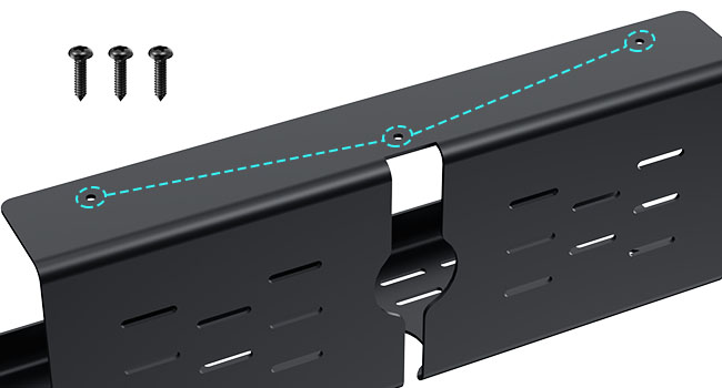 Black Cable Management Tray-10