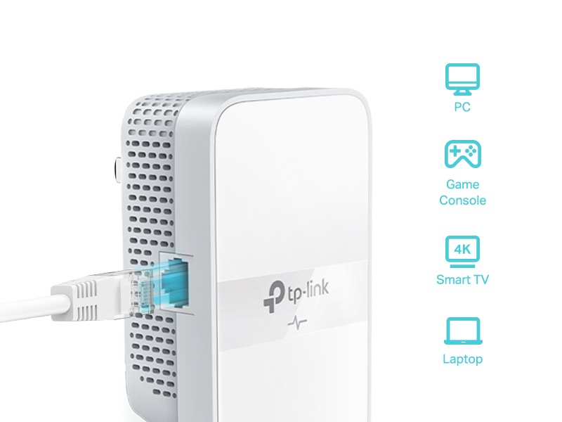 Powerline Range Extender with Gigabit Ethernet