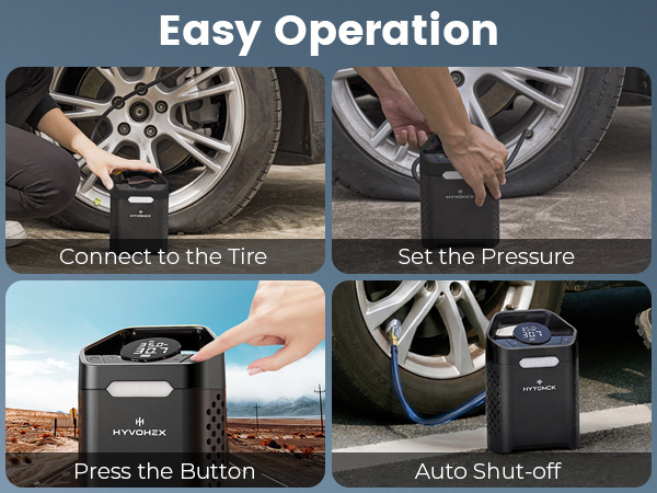 Cordless Portable Tire inflator