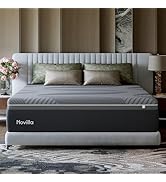 Novilla 14 Inch King Mattress, King Memory Foam Mattress with AiryFlow Cooling System for Cool Ni...