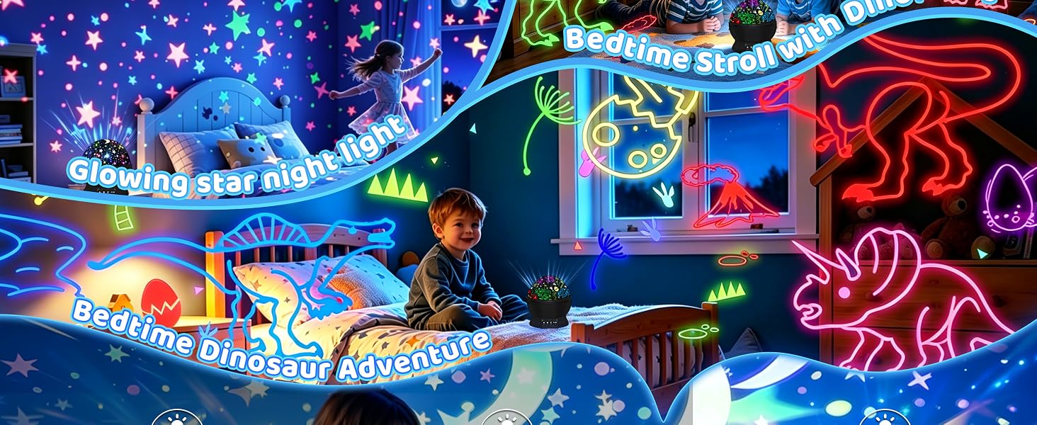 kids night light projector