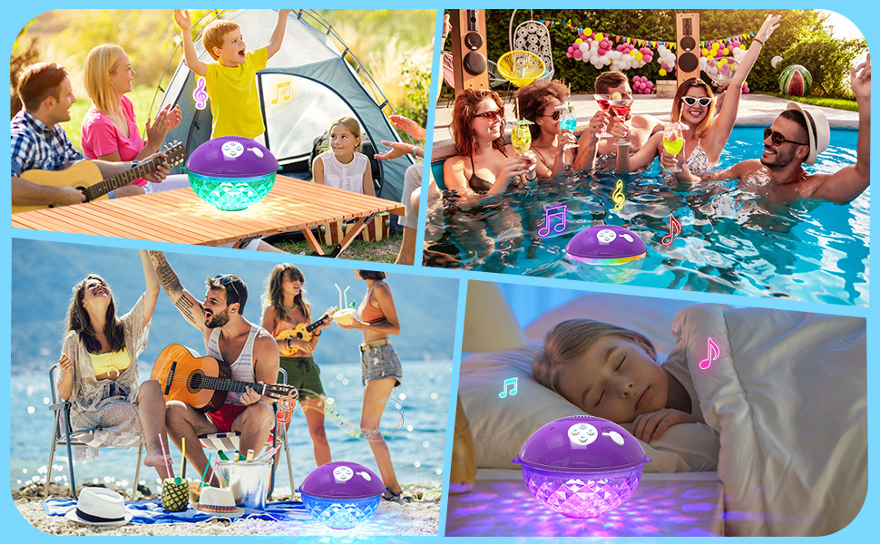 Waterproof Floating Hot Tub Speaker