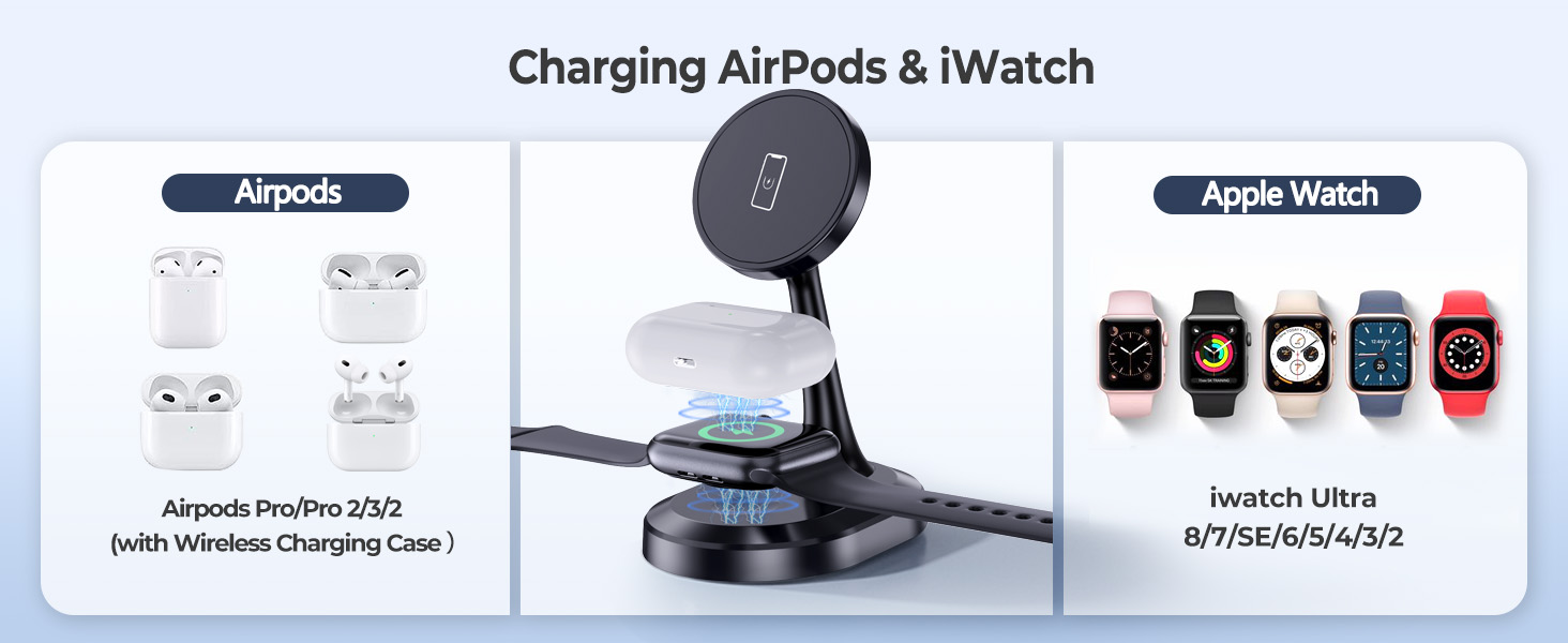 2 in 1 Charging Station