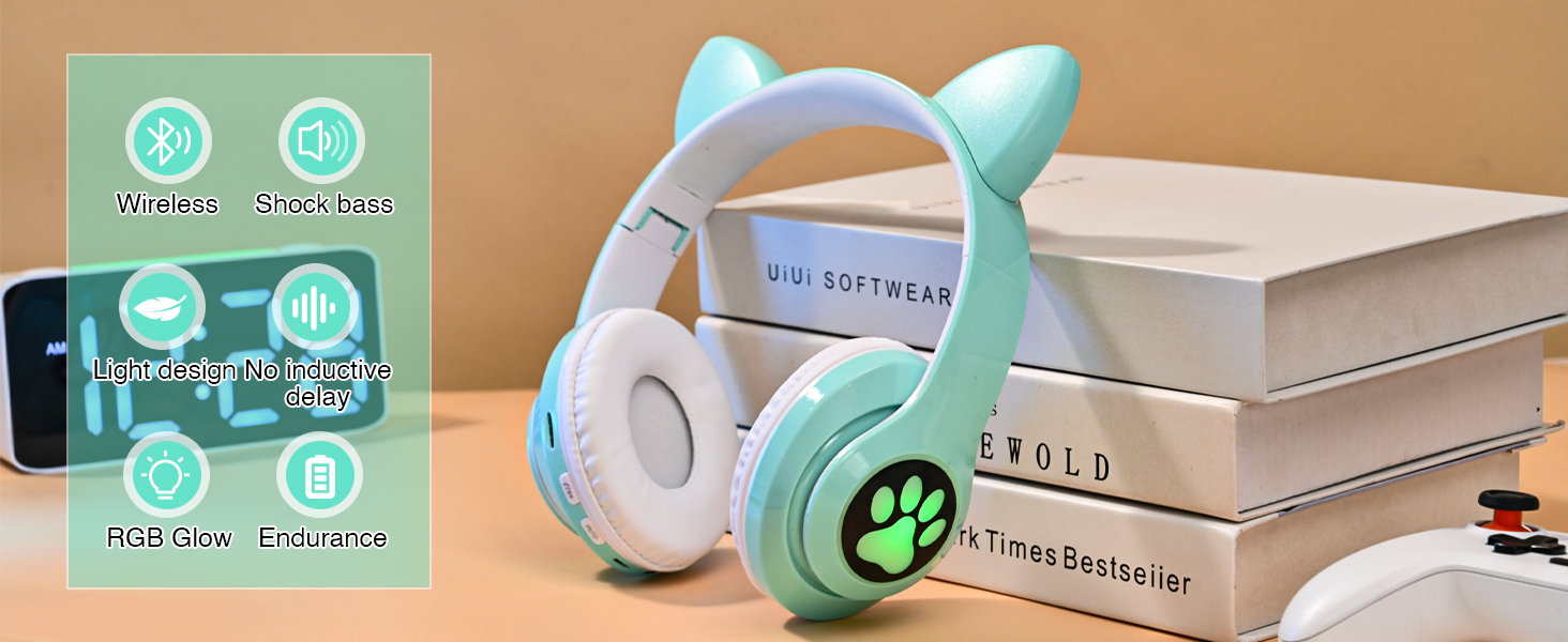 Bluetooth Noise Cancelling Headphones for Kids