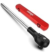 DISEN 3/4'' Drive Ratchet,24-Tooth Gear with 15° Sweep,Quick-Release Reversible Ratcheting with R...