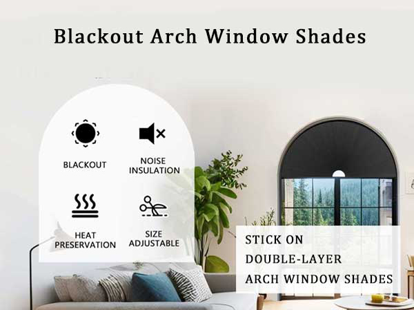 Black honeycomb blinds