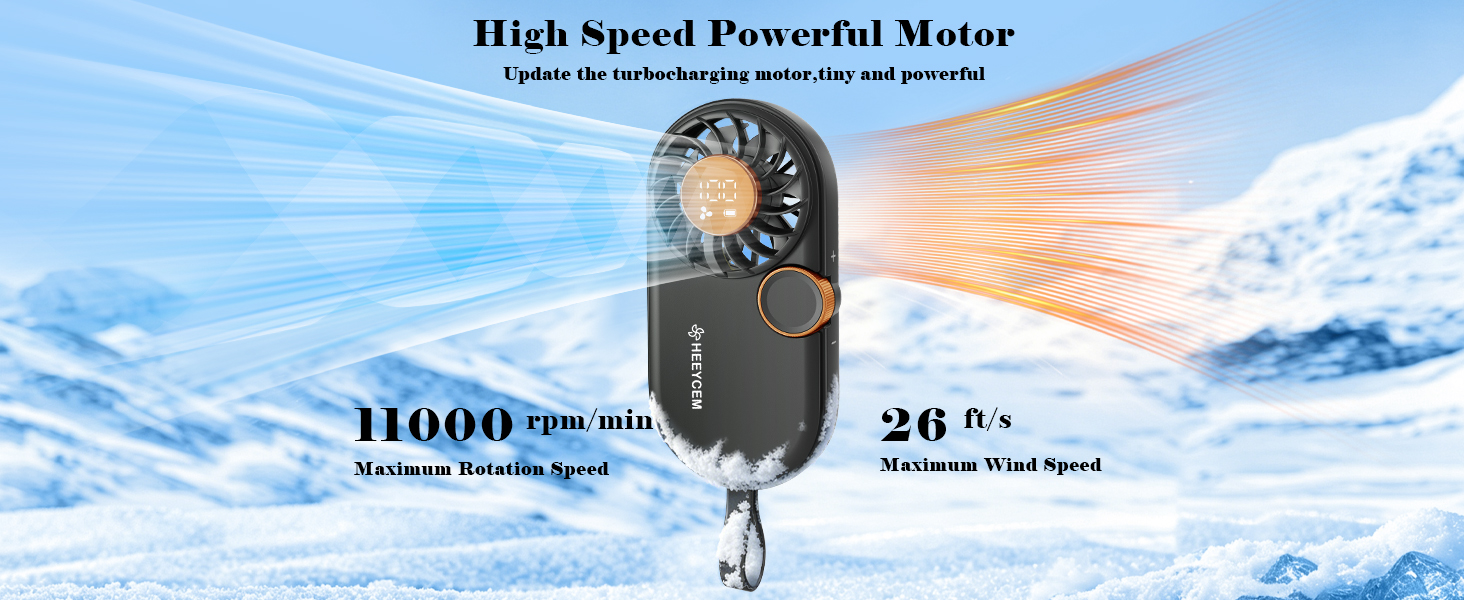 Handhled fan