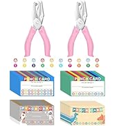 UCEC 200 Pieces Punch Cards with Star + Circle Hole Puncher, Incentive Loyalty Reward Punch Card ...