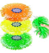 ArtCreativity Splash Water Flying Disc Toys, Set of 3, Water Splashing Frisbee for Kids in 3 Brig...