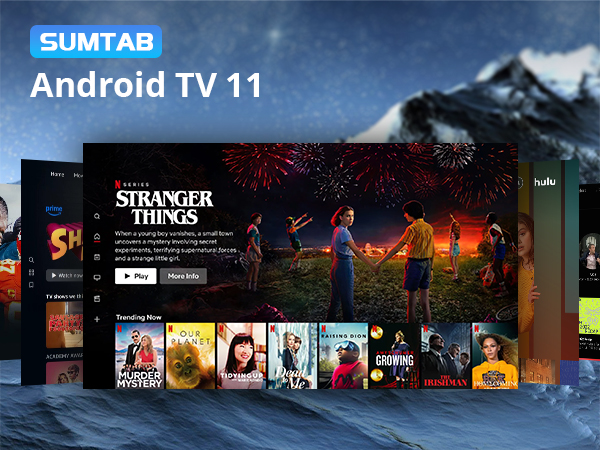 Android 11 TV projector