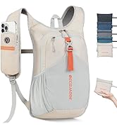 BECOJADDE 15L Small Hiking Backpack for Men Women Foldable Packable Back Pack Ultralight Hiking D...
