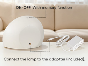 Light Therapy Lamp and Sunrise Alarm Clock 2-in-1, 10000 Lux Happy Therapy