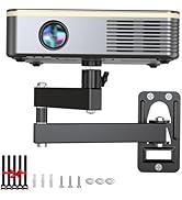 DAWASAPAT Universal Porjector Mount Foldable Projector Wall Mount 1/4