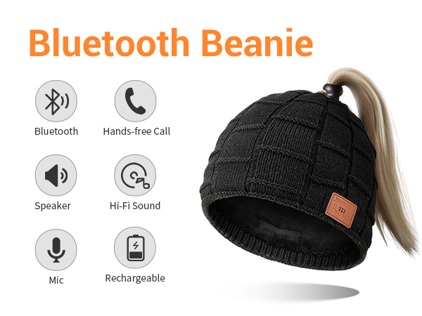 bluetooth beanie for women