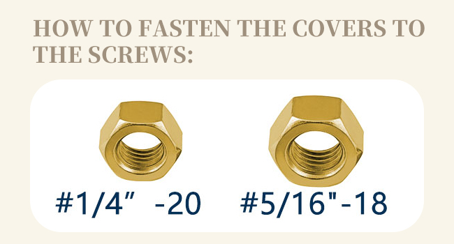Bird toilet bolt covers