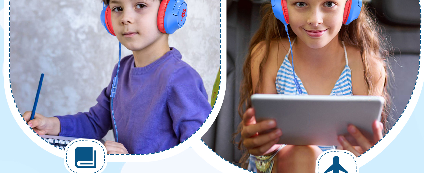 kids headphones with cord