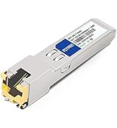 10/100/1000Base-T Copper SFP, Auto-Negotiation SFP to RJ45 Mini-GBIC Transceiver for Cisco GLC-T/...