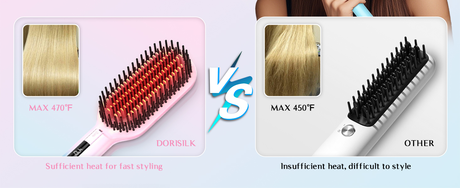 B071 hair straightener brush