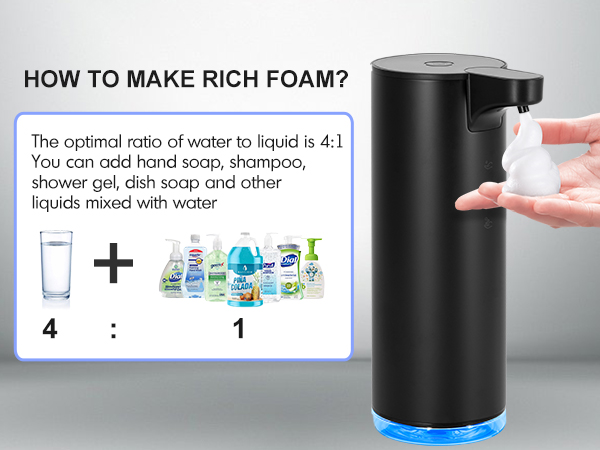 automatic liquid soap dispenser touchless