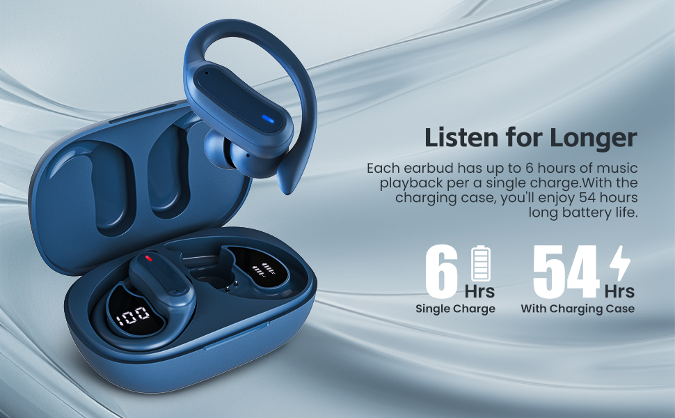 earphones with long battery life