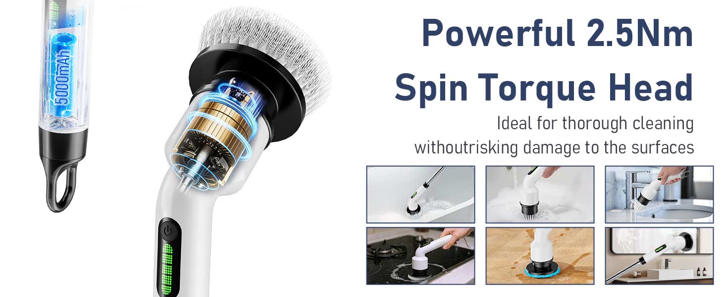 Electric Spin Scrubber