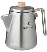 Snow Peak Field Barista Kettle - Modeled After Professional Barista Tools - 5.9 x 5.5 x 4.13 in