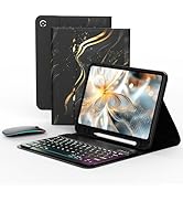 Case Keyboard for 10.9inch Samsung Galaxy Tab A9+ Plus 2023/A11+ Plus 2025,Includes Mouse and 7 C...