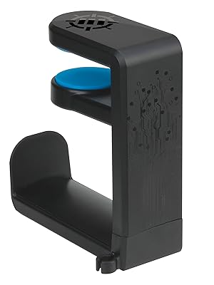 Close up on the headset hook